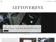 Tablet Screenshot of leftoverjinx.com